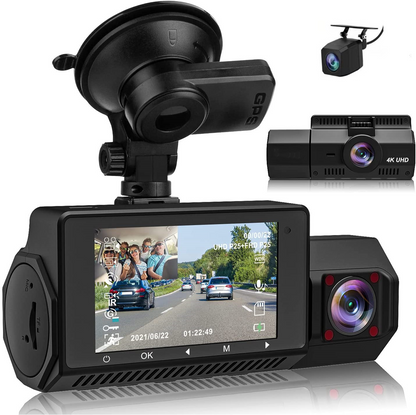 Dashcam WiFi 4K Professionale per Camion