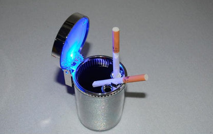 Car Ashtray with Colorful Design
