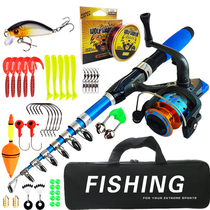 Kit da Pesca Completo Ultra-Compatto per Camionisti