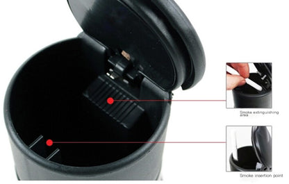 Posacenere LED Ignifugo per Camion