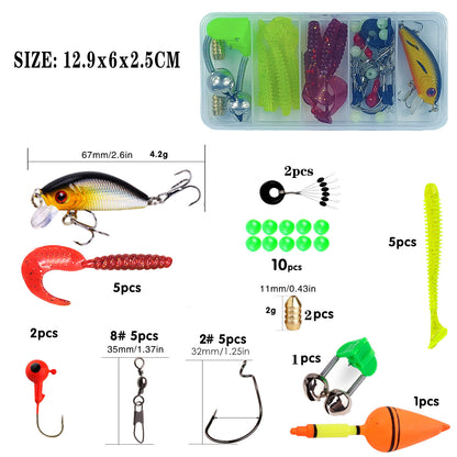 Kit da Pesca Completo Ultra-Compatto per Camionisti